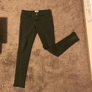 Olive jeggings